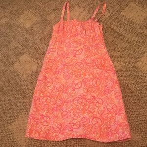 EUC Lilly Pulitzer bicycle print dress size 4